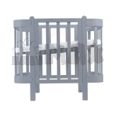 Детская кроватка - трансформер 5в1 - Ingvart Nika (Серый)