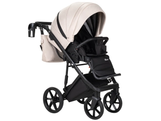 Коляска 2 в 1 Angelina FIBI F-1 Светло-бежевый - Фото 10