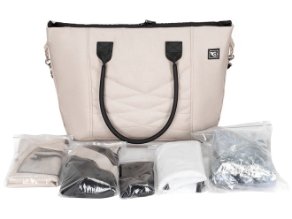 Коляска 2 в 1 Angelina FIBI F-1 Светло-бежевый - Фото 23