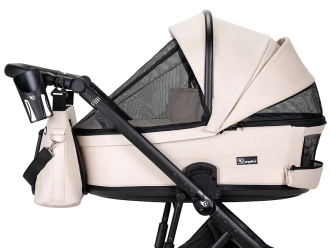 Коляска 2 в 1 Angelina FIBI F-1 Светло-бежевый - Фото 6