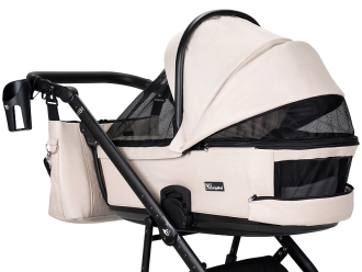 Коляска 2 в 1 Angelina FIBI F-1 Светло-бежевый - Фото 7