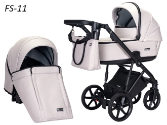 Коляска 2 в 1 Angelina FIBI SENSE FS14, екокожа Бирюзовый - Фото 28