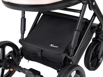 Коляска 2 в 1 Angelina FIBI SENSE FS14, екокожа Бирюзовый - Фото 17