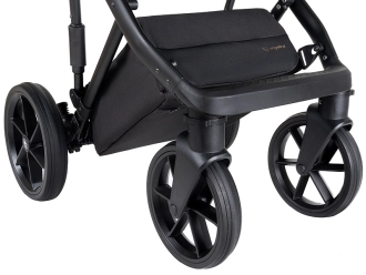 Коляска 2 в 1 Angelina FIBI SENSE FS14, екокожа Бирюзовый - Фото 18