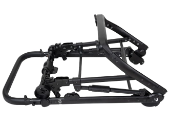 Коляска 2 в 1 Angelina FIBI SENSE FS14, екокожа Бирюзовый - Фото 25