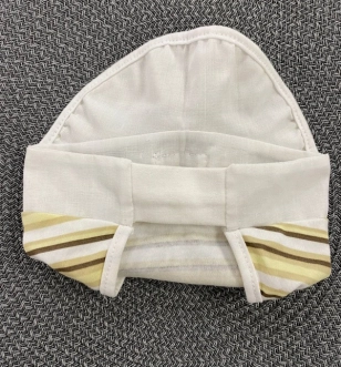 Панамка Scorpio Danuta, Хлопок (Бежевые полоски) - Фото 1