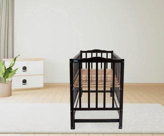 Кроватка детская Доминанта Малыш с маятником 120×60 см Венге - Фото 2