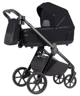 Коляска 3 в 1 Carrello Omega+ CRL-6545/1 Cosmo Black /1/ Черный - Фото 3