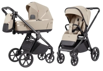 Коляска 3 в 1 Carrello Omega+ CRL-6545/1 Asteroid Beige /1/ Бежевый - Фото 3
