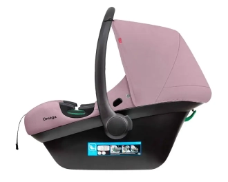 Коляска 3 в 1 Carrello Omega+ CRL-6545/1 Galaxy Pink /1/ Розовый - Фото 17