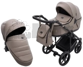 Коляска 2 в 1 Adamex Locco Eco SA-9, екокожа Бежевый