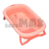 Ванночка складная детская El Camino ME 1108 BATH 80 см Pink/Розовый
