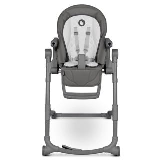 Стільчик для годування 2 в 1 Lionelo Cora Plus Grey Stone/Темно-сірий - Фото 1