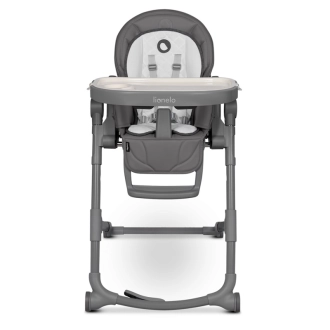 Стільчик для годування 2 в 1 Lionelo Cora Plus Grey Stone/Темно-сірий - Фото 2