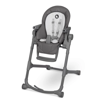 Стільчик для годування 2 в 1 Lionelo Cora Plus Grey Stone/Темно-сірий - Фото 4