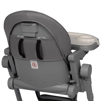 Стільчик для годування 2 в 1 Lionelo Cora Plus Grey Stone/Темно-сірий - Фото 8
