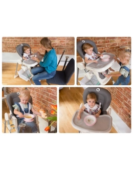 Стульчик для кормления Lionelo Linn Plus Beige/Бежевый - Фото 7