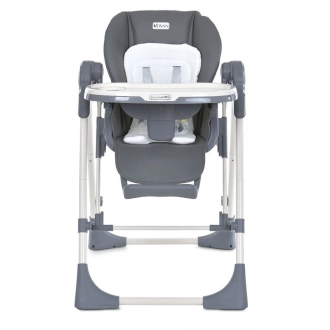 Стульчик для кормления 2 в 1 El Camino ME 1087-G SWAN Dark Gray/Темно-серый - Фото 1