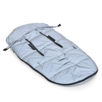 Конверт в коляску El Camino ME 1131 Footmuff Plus Reflective Серый - Фото 1