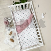 Комплект сменного белья MSonya (Маленькая Соня) Happy night Сердечки 110×90 см Пудровый