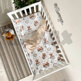 Комплект сменного белья MSonya (Маленькая Соня) Baby Mix Тедди 110×90 см Бежевый