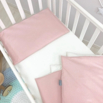 Комплект сменного белья MSonya (Маленькая Соня) Универсальный 110×90 см Темная пудра - Фото 1