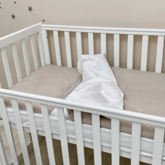 Комплект сменного белья MSonya (Маленькая Соня) Универсальный 110×90 см Капучино - Фото 1