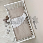 Комплект сменного белья MSonya (Маленькая Соня) Универсальный 110×90 см Капучино