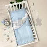 Комплект сменного белья MSonya (Маленькая Соня) Универсальный 110×90 см Голубой