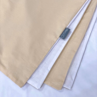 Комплект сменного белья MSonya (Маленькая Соня) Универсальный 110×90 см Бежевый - Фото 2