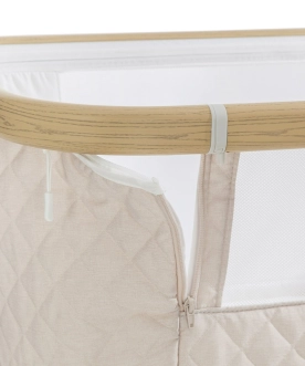 Кроватка приставная Carrello Prima CRL-16503 Honey Beige/Бежевый - Фото 4