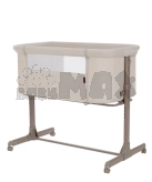 Кроватка приставная Carrello Luna CRL-16501 Silk Beige/Бежевый