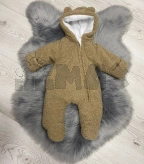 Комбинезон Mexs 62р, махра Коричневый