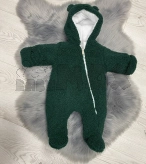 Комбинезон Mexs 62р, махра Зеленый