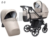 Коляска 2 в 1 Angelina Enigma E-3 Светло-бежевый