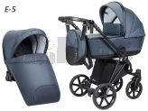 Коляска 2 в 1 Angelina Enigma E-5 Темно-серый
