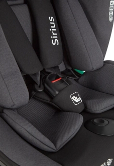 Автокресло Carrello Sirius CRL-8808 Absolute Black i-Size 40–150 см ISOFIX, поворот /1/ Черный - Фото 11