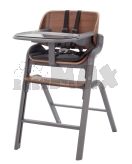 Стільчик для годування Carrello Combi CRL-9505 Coffee Black/Чорний