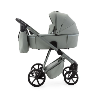 Коляска 2 в 1 Adamex Delta DN-8 Mint Бирюзовый - Фото 1