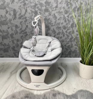 Центр заколисуючий El Camino ME 1175 Soul Light Gray/Сірий - Фото 3