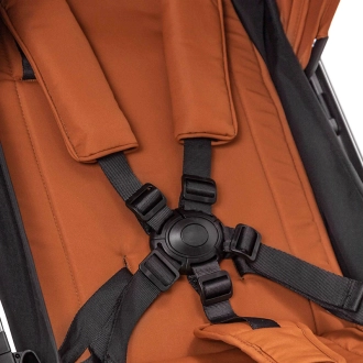 Коляска прогулочная Carrello Nova CRL-5521 Tangelo Orange/Терракотовый - Фото 4
