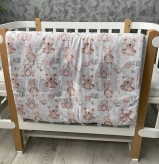 Плед Ведмедик Игрушки 80×80 см, плюш Зеленый