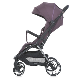 Коляска прогулочная El Camino ME 1127-B BEYA Vintage Plum/Бордо - Фото 3