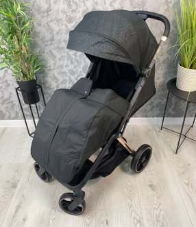 Коляска прогулочная El Camino ME 1127-G BEYA Black Leo/Черный - Фото 10