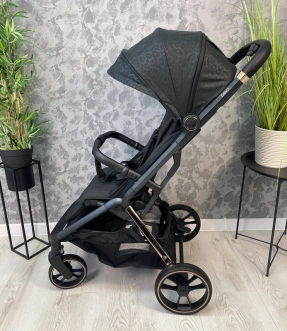 Коляска прогулочная El Camino ME 1127-G BEYA Black Leo/Черный - Фото 2