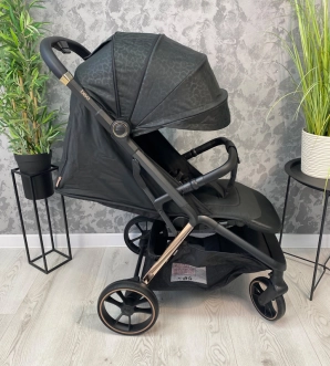 Коляска прогулочная El Camino ME 1127-G BEYA Black Leo/Черный - Фото 5