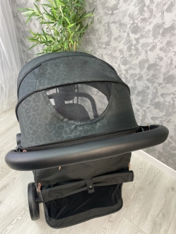 Коляска прогулочная El Camino ME 1127-G BEYA Black Leo/Черный - Фото 6