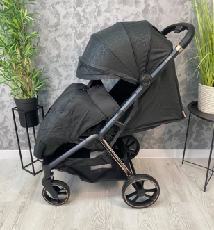 Коляска прогулочная El Camino ME 1127-G BEYA Black Leo/Черный - Фото 7