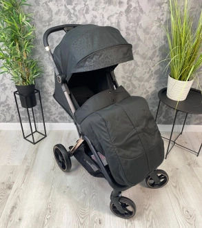 Коляска прогулочная El Camino ME 1127-G BEYA Black Leo/Черный - Фото 9