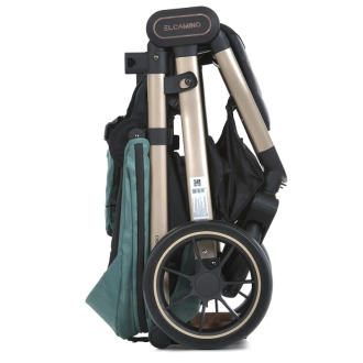 Коляска прогулянкова El Camino Dynamic PRO 1053G-2 Special Mint/Бірюзовий - Фото 16